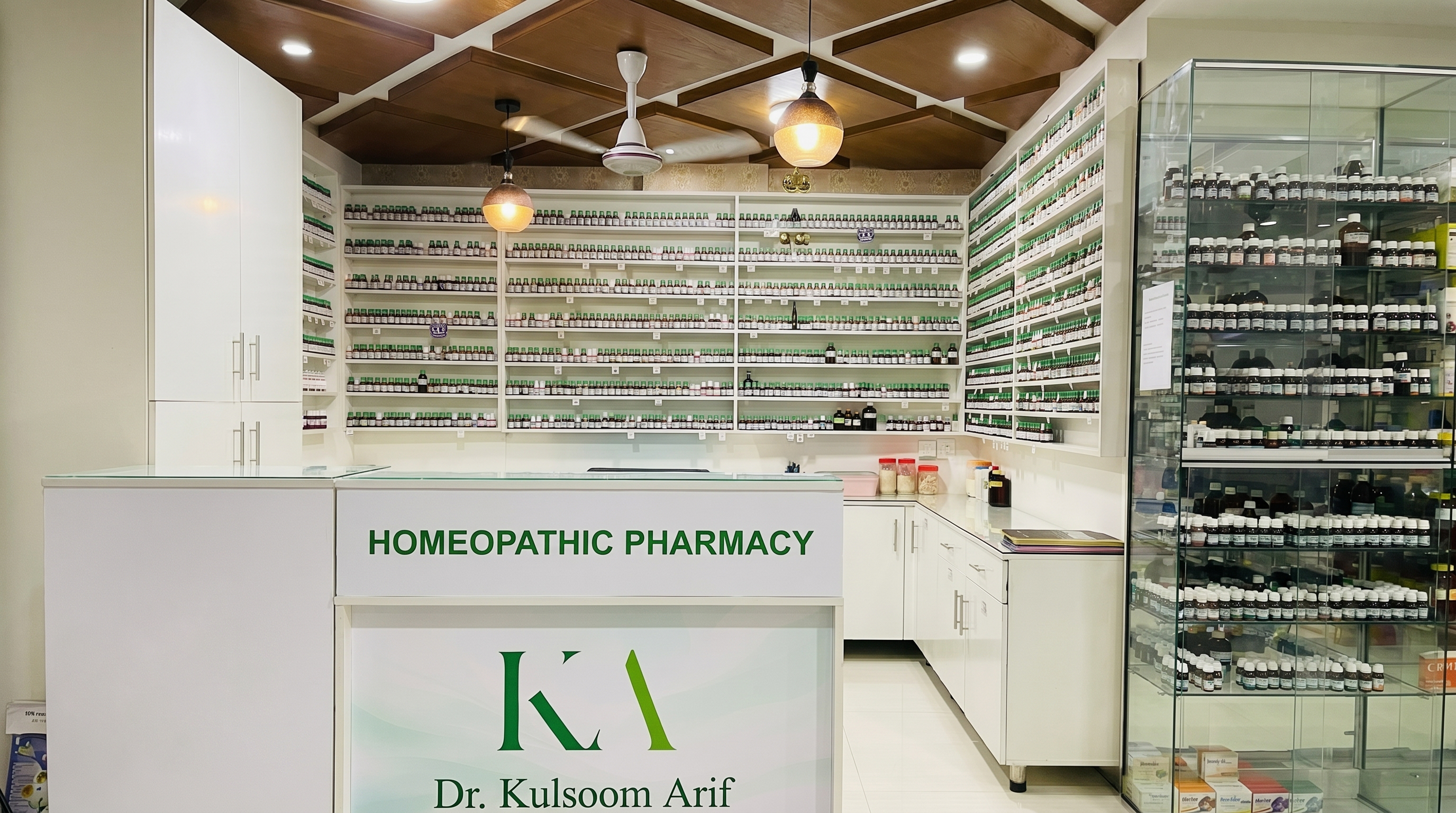 In-house Homeopathic Pharmacy